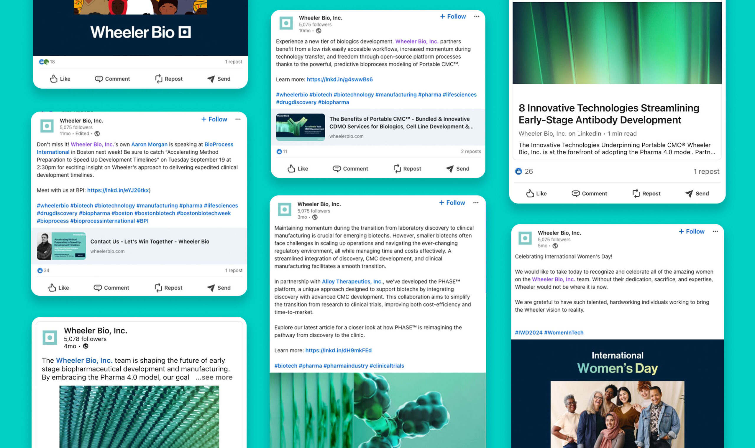 Wheeler Bio - Social Media