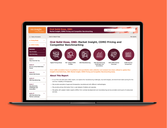 Oral Solid Dose, OSD