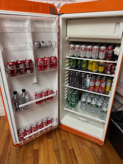 Soda in the Office Fridge