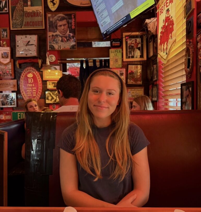 Kate at the Red Bar