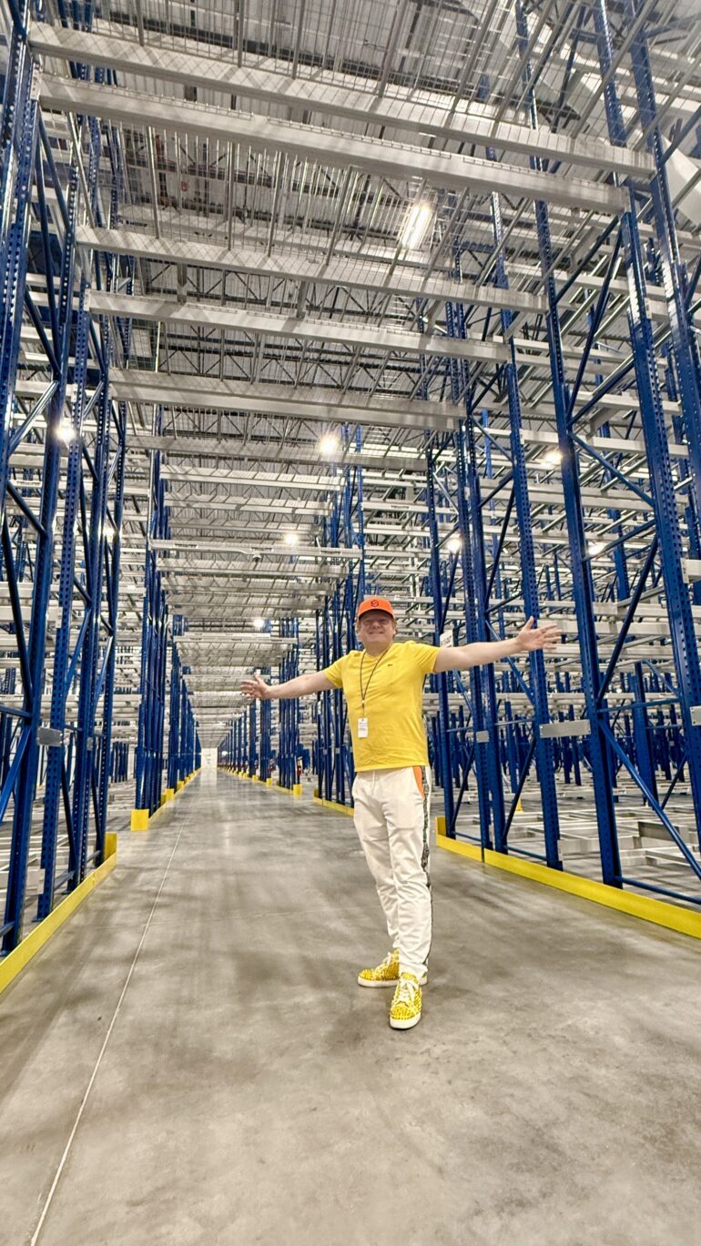 Nigel Inside the FSS Facility