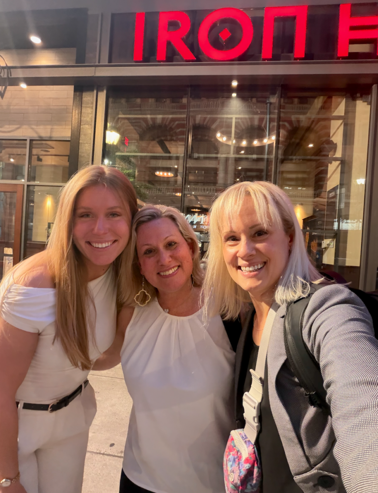 Three Blonde Women