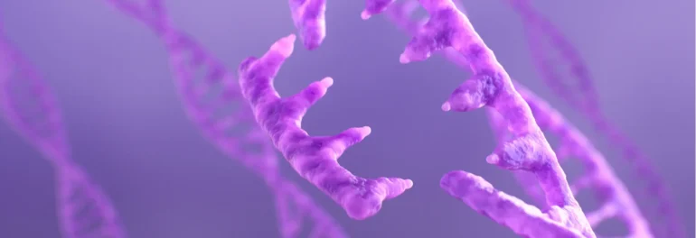 Abstract Gene Therapy Artwork
