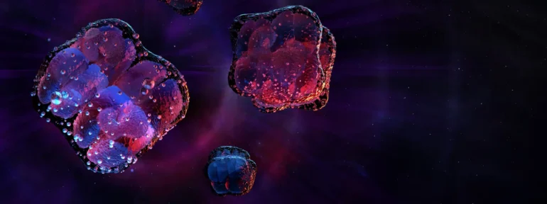 Abstract Molecule Artwork