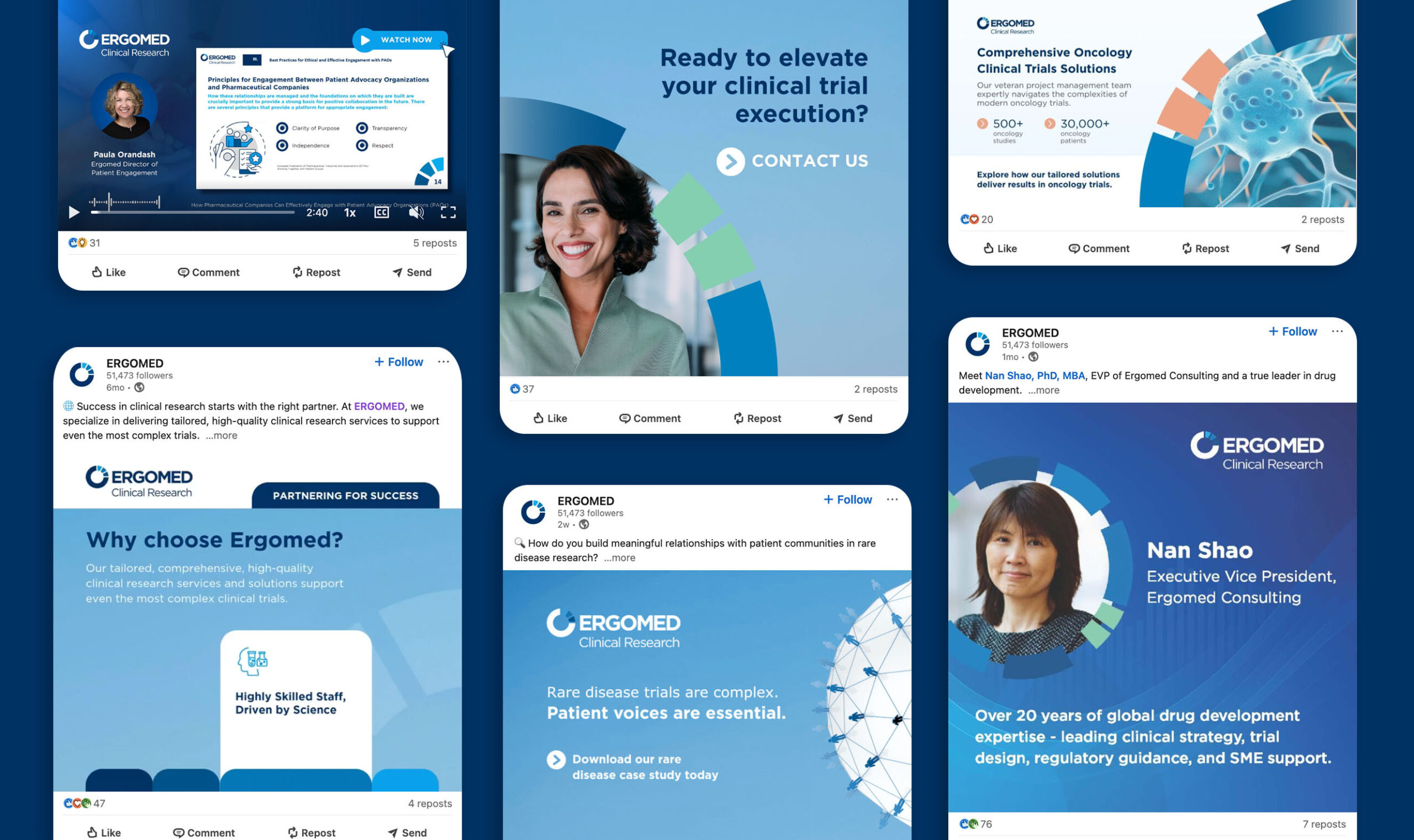 Ergomed - Social Media Case Study - Image (2)