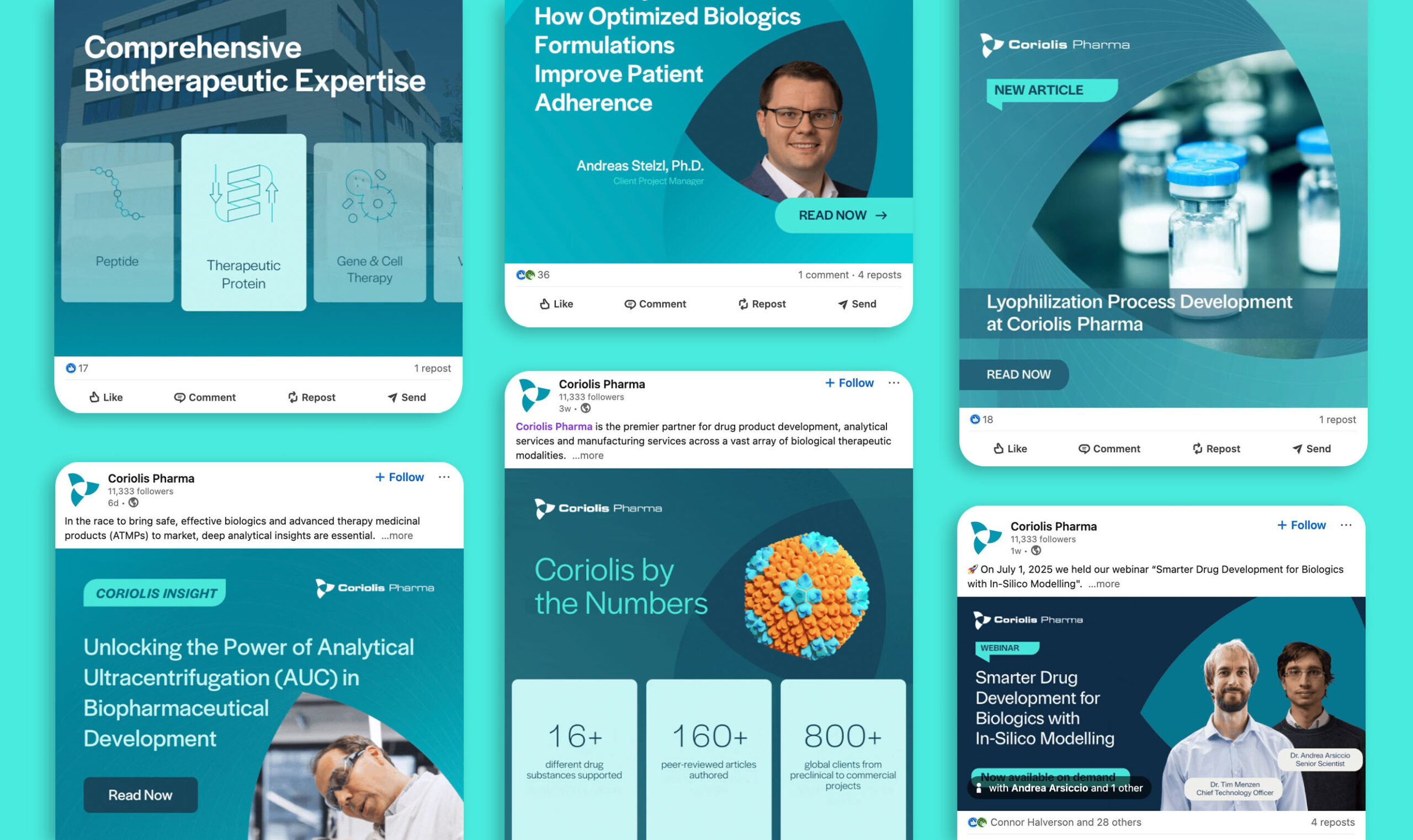 Coriolis Pharma - Social Media Case Study - Image (2)