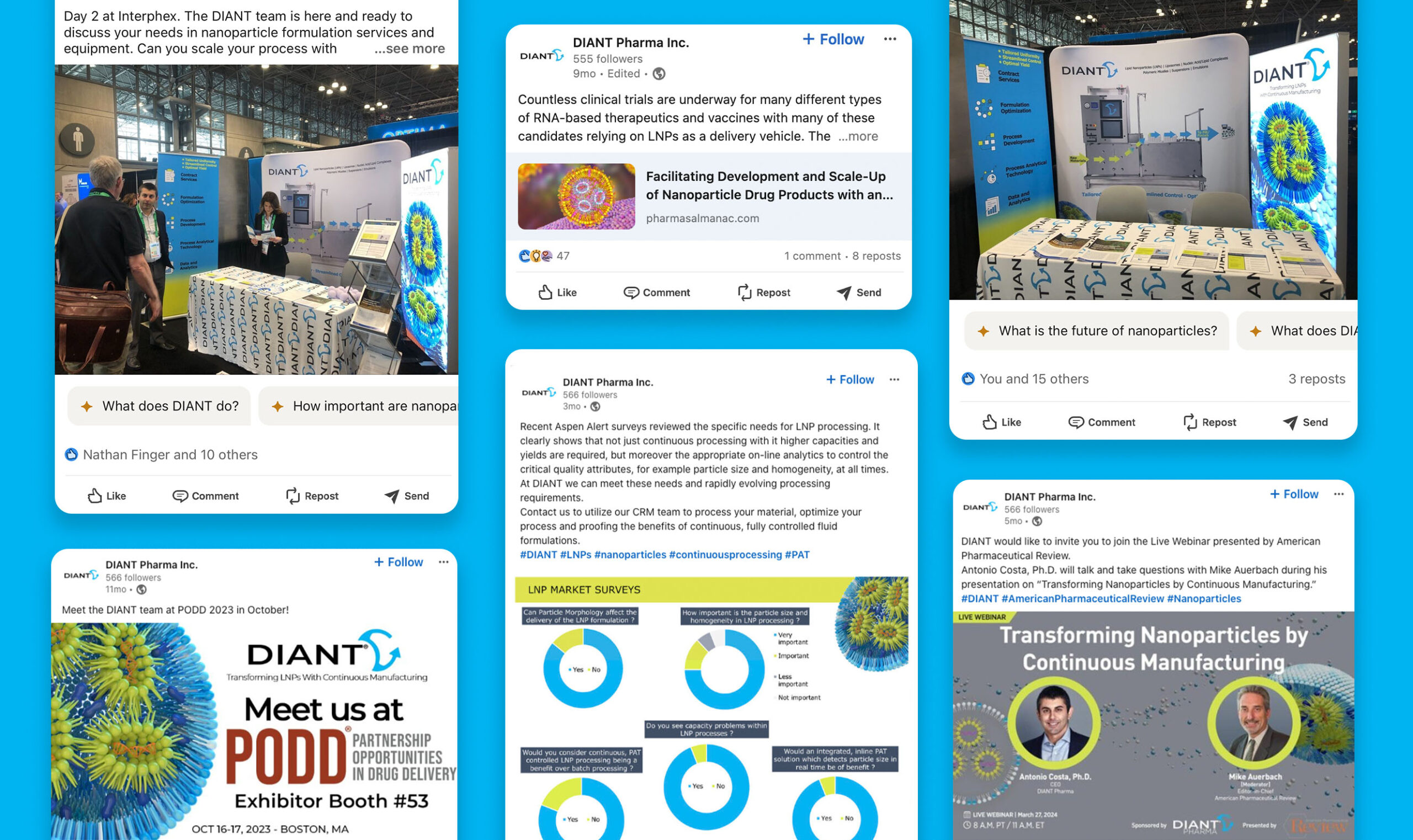 DIANT Pharma - Social Media
