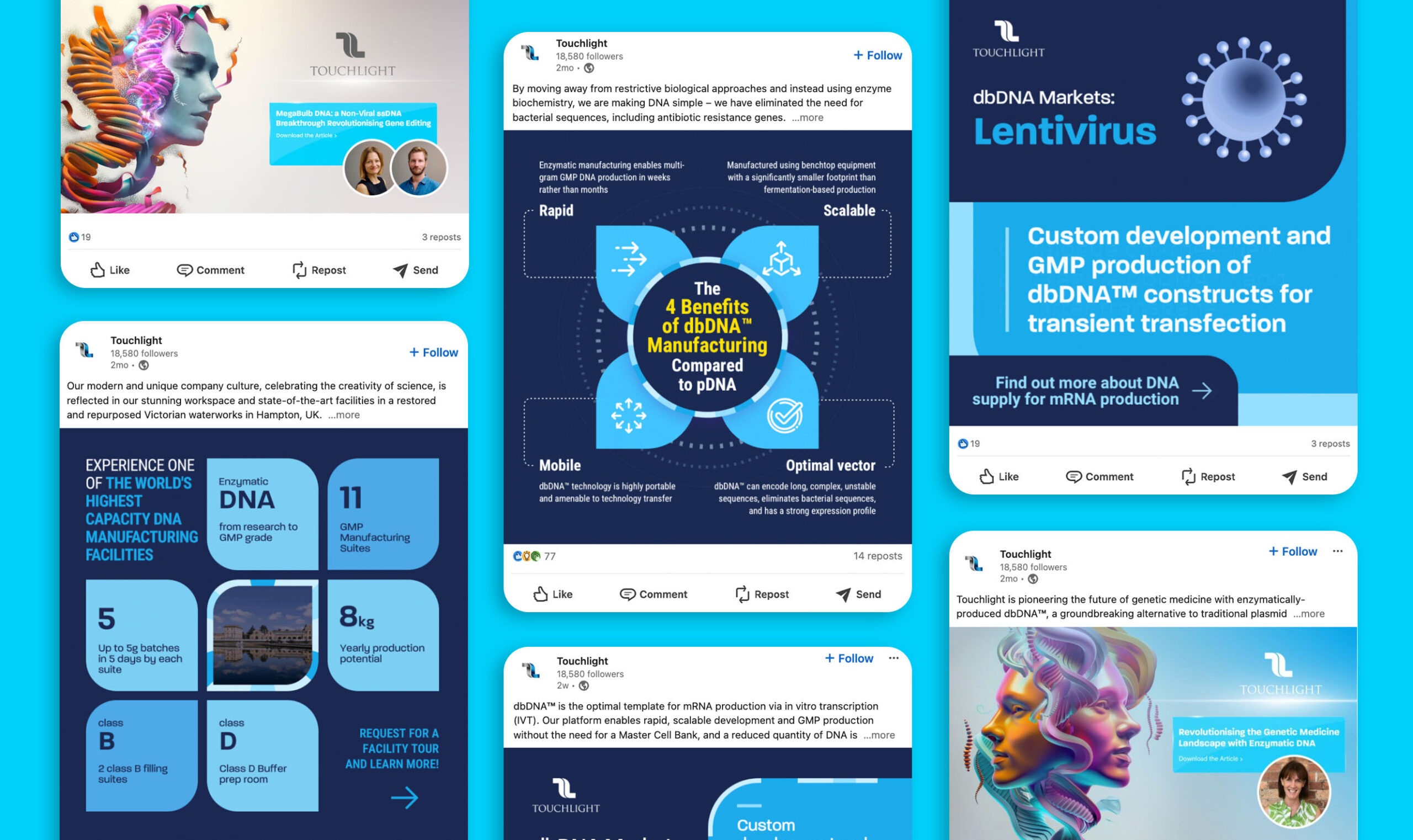 Touchlight - Social Media