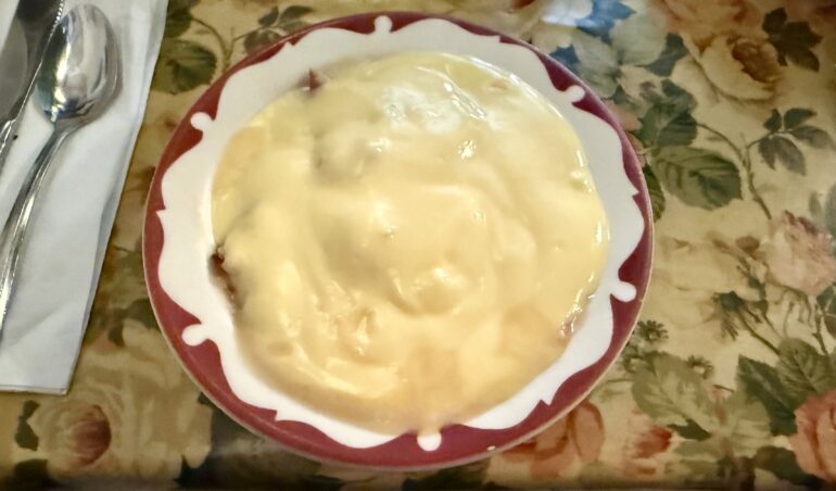 Tea and Sympathy Custard