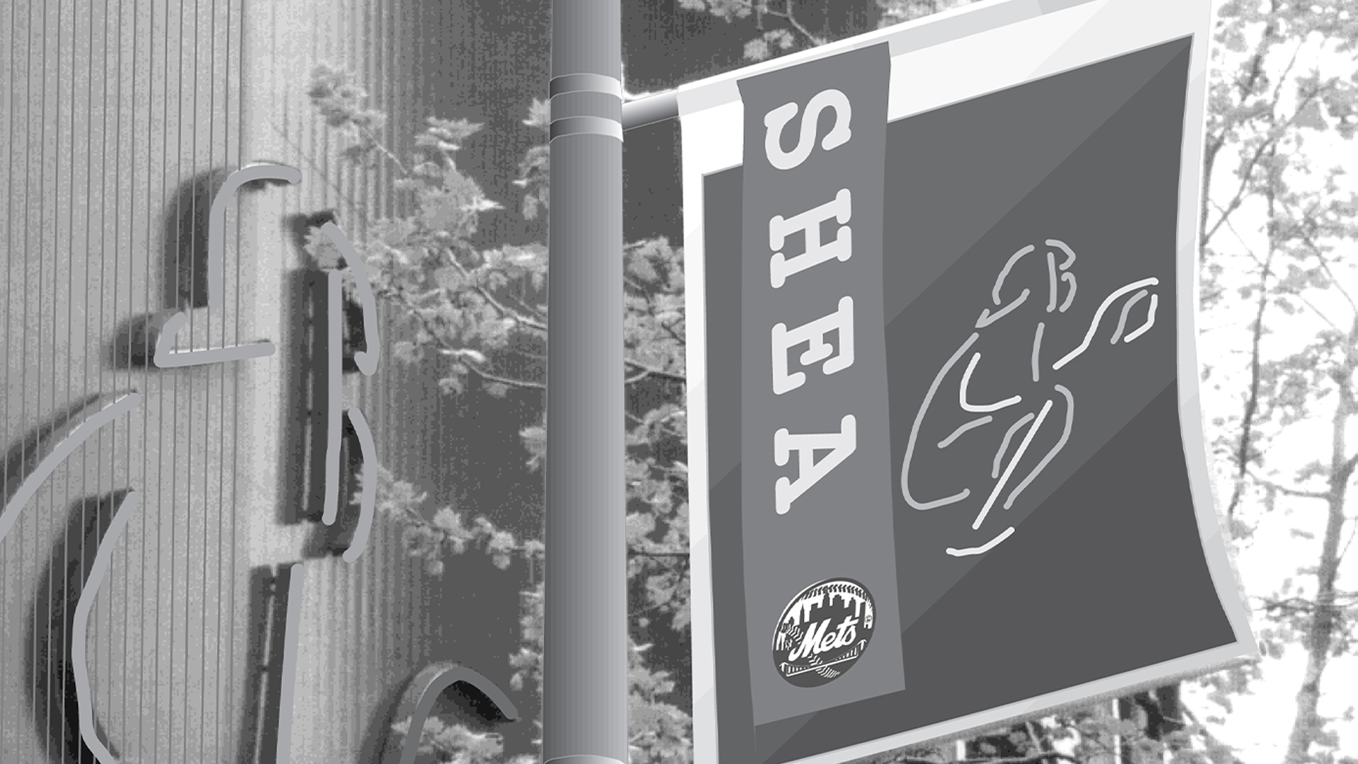 Shea Stadium Signage