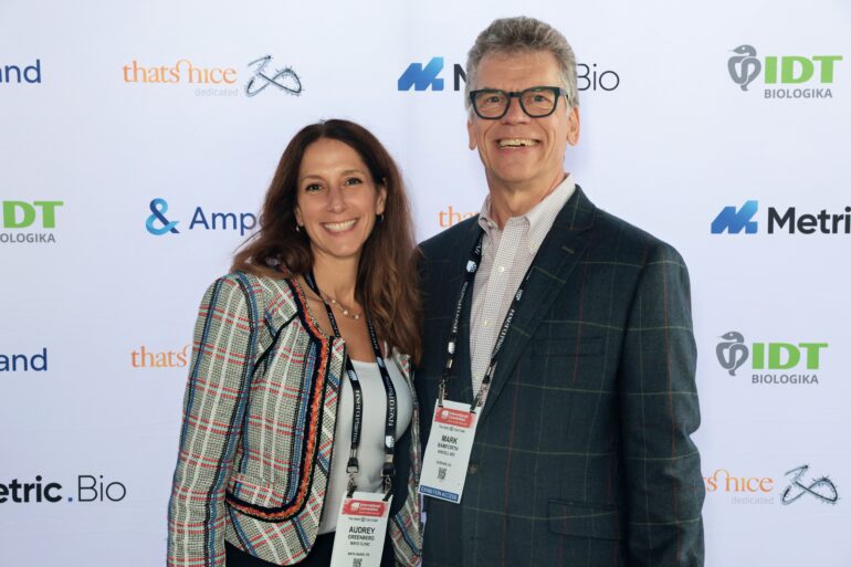 Audrey Greenberg and Mark Bamforth