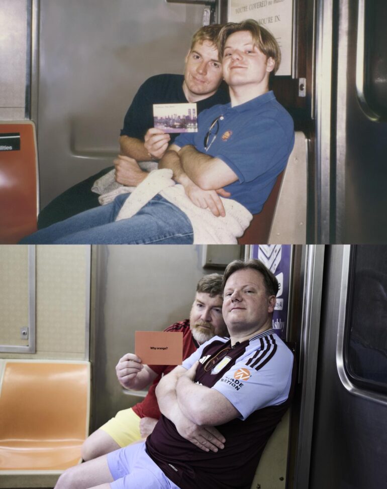 Mark and Nigel Throwback