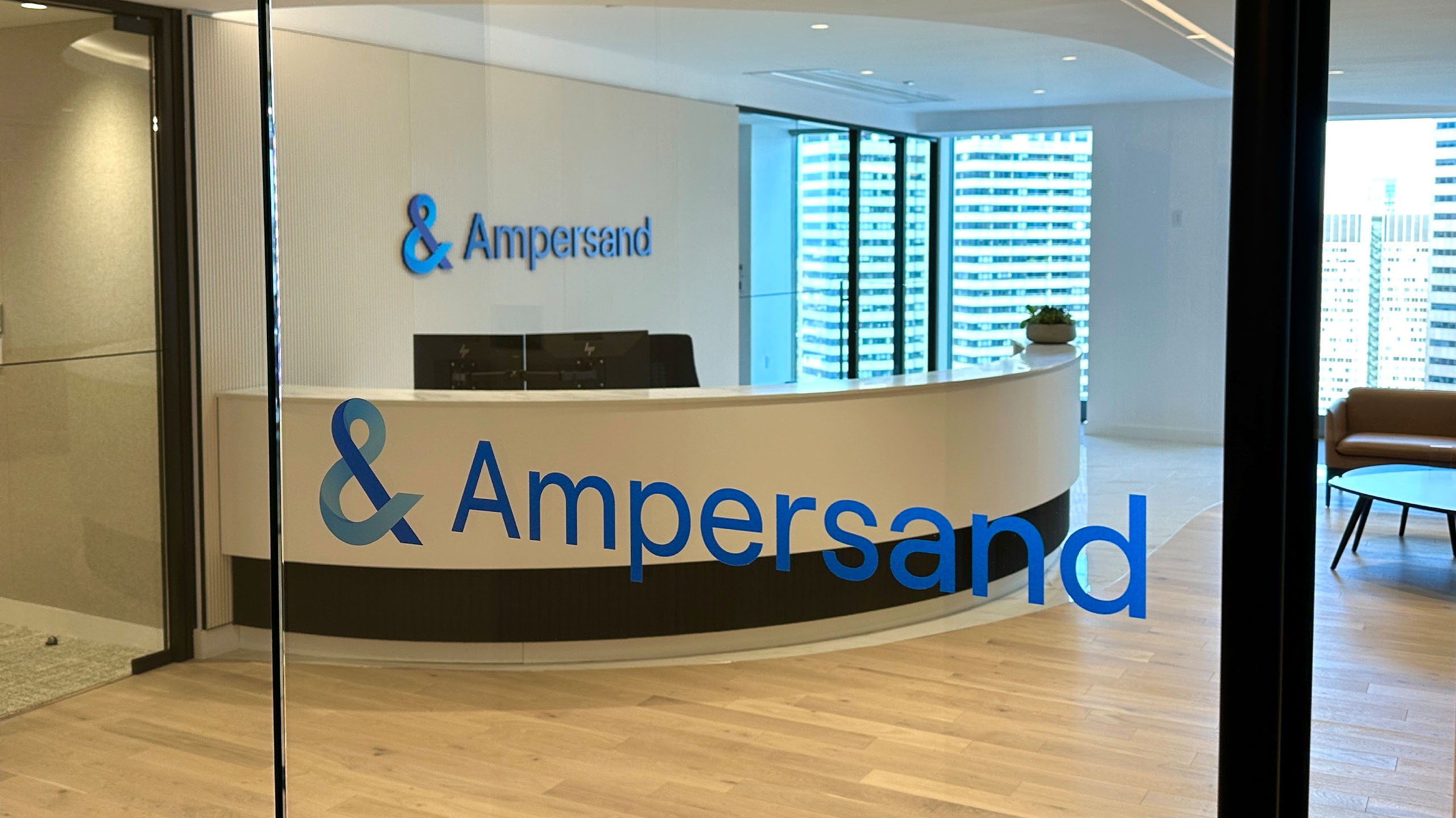 Ampersand Capital Office Branding