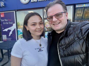 Nigel and Misaki in Philadelphia