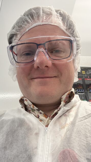 Nigel Wearing PPE