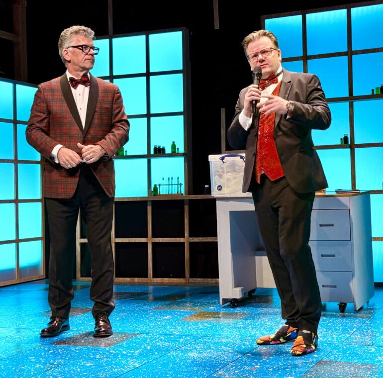 Mark and Nigel On Stage