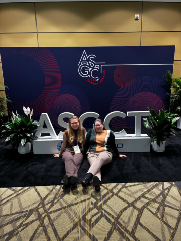 Kate and April at ASGCT