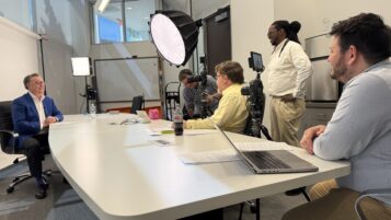 Jeff Shane, CCO of Experic, and the TN Staff