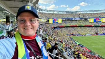 Nigel at the World Cup
