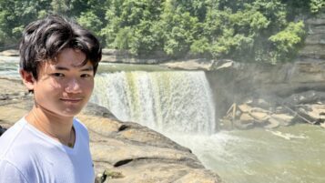 Luke at Cumberland Falls