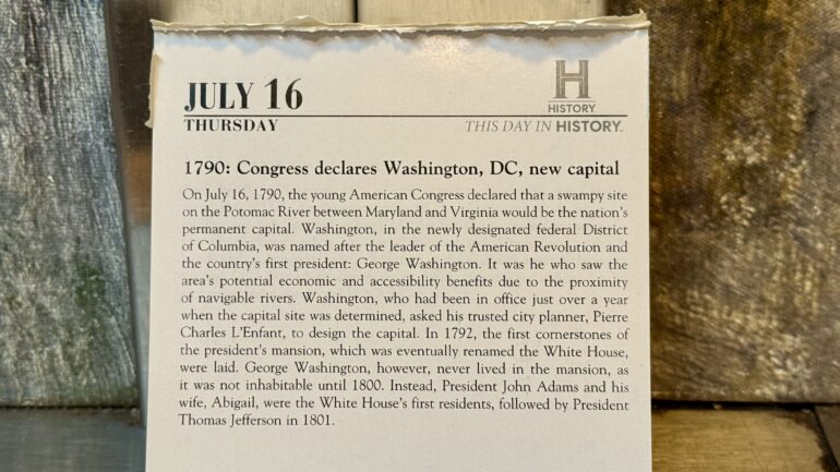 The New US Capital