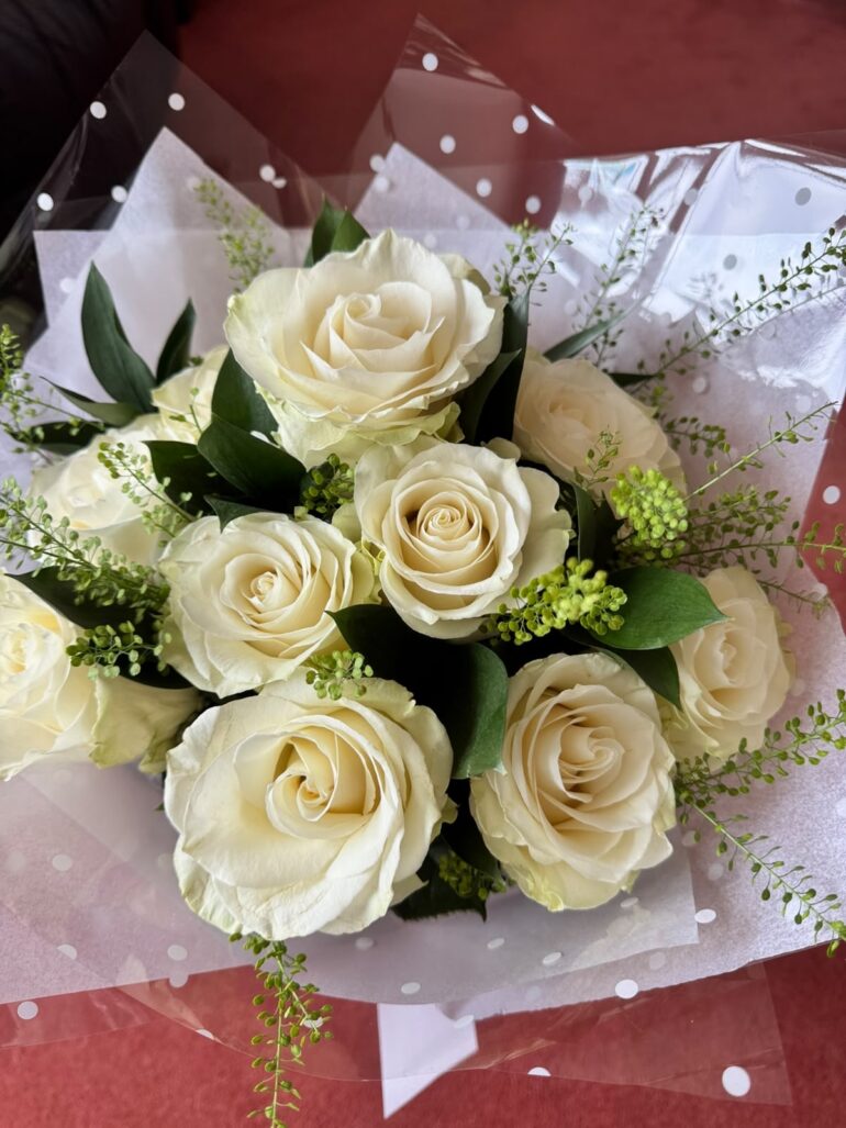 A Bouquet of White Roses