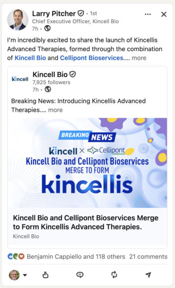 Kincell Acquired Cellipoint