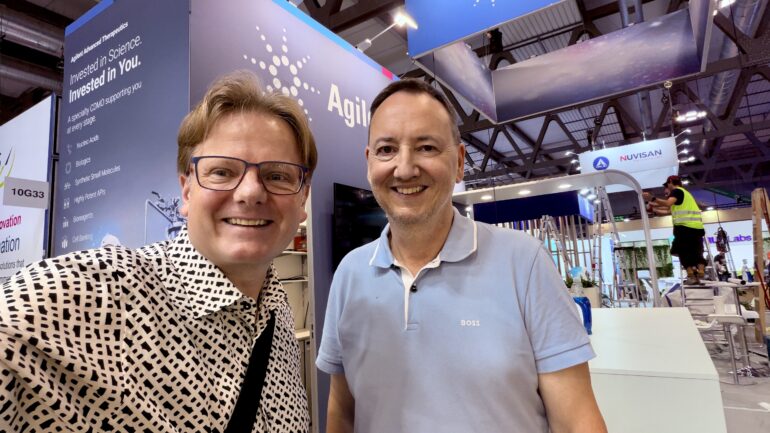 Nigel at Dittmar at CPHI